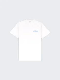 Prince Sporty Tee White And Bel Air Blue