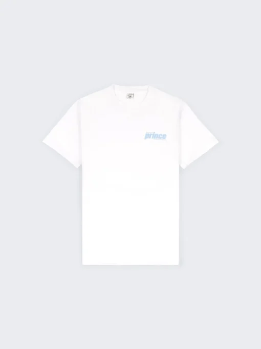Prince Sporty Tee White And Bel Air Blue -Artemides shop TS1062WH 44558 01 1
