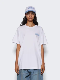 Prince Sporty Tee White And Bel Air Blue -Artemides shop TS1062WH 44558 03 1
