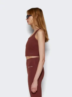 Runner Script Sports Tank Maroon -Artemides shop TSAW2313MO 32793 04 1