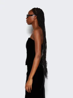 Velvet Corset Top Black -Artemides shop W1067R14 2509 04 1