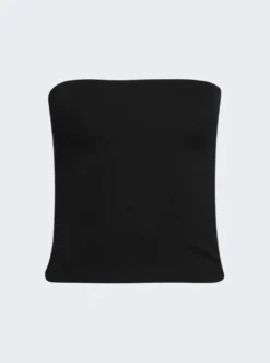 Opaque Tube Top Black