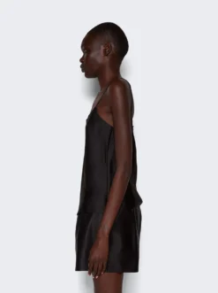 The Row Biggins Silk Top Black -Artemides shop W151 W441 2509 04 1