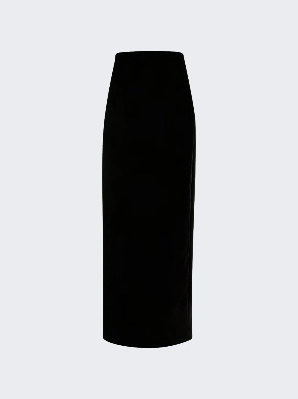 Velvet Column Skirt Black 1 Velvet Column Skirt Black