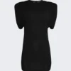 Sheath Mini Dress Black