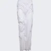 Wetlook Long Skirt White