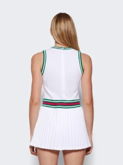 X LHD Pleated Pickleball Dress Coconut -Artemides shop WFA22350 15 45546 05 1