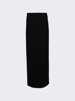 High Waist Column Skirt Black -Artemides shop monot pf23 505 black 01 1